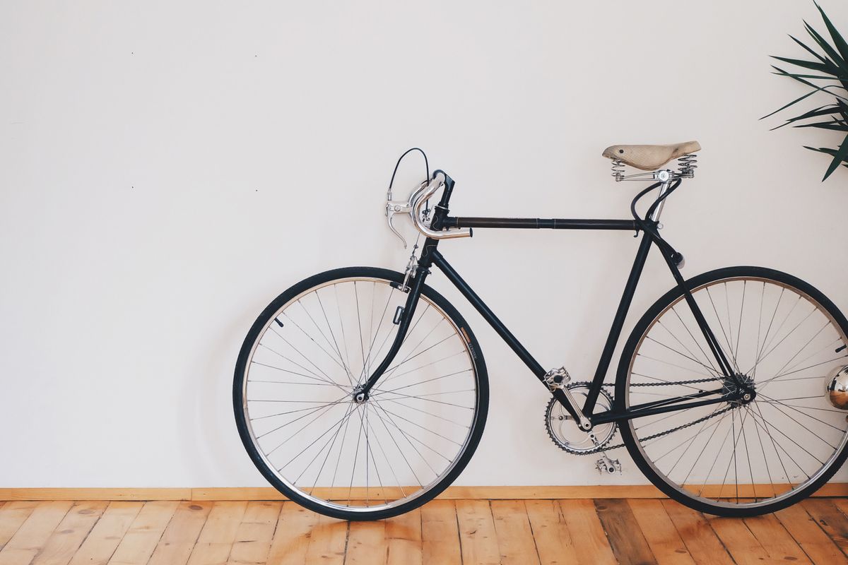 Water bottles mounted on bicycle frame